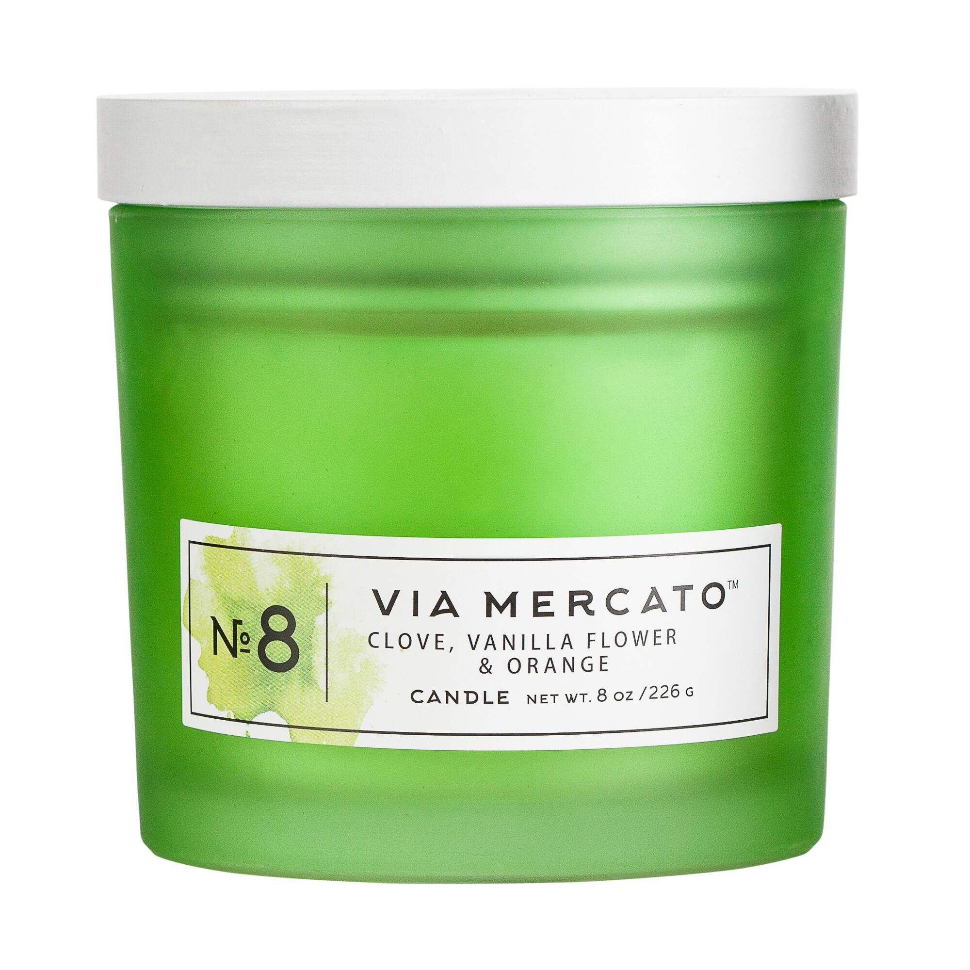 European Soaps Number Jar Candle